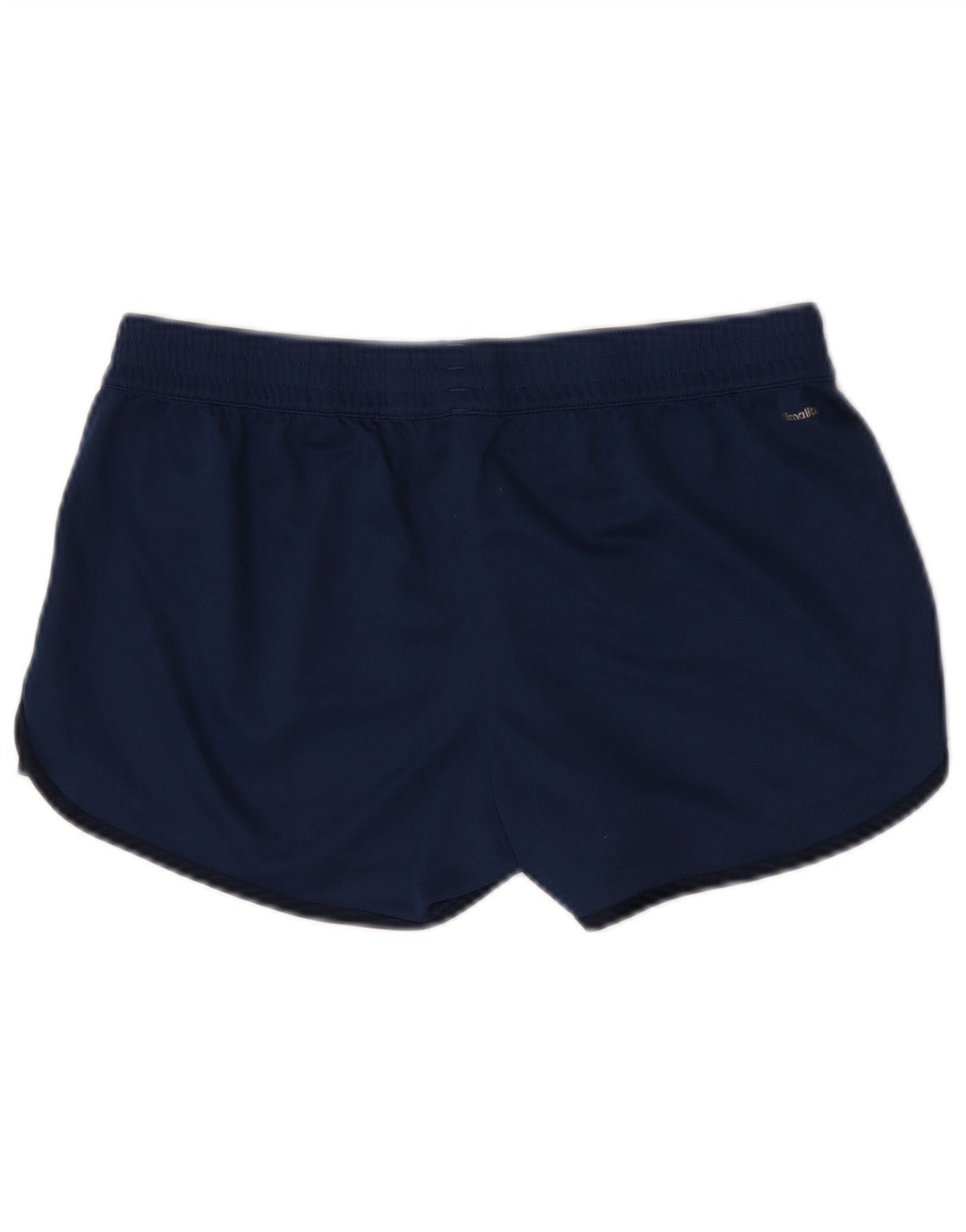 Adidas Womens Climalite Sport Shorts UK 12/14 Medium Navy Blue Polyester