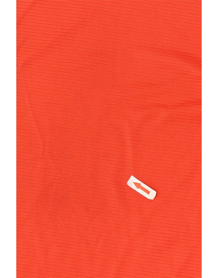 Adidas Mens Climacool Camiseta Top Médio Poliéster Vermelho