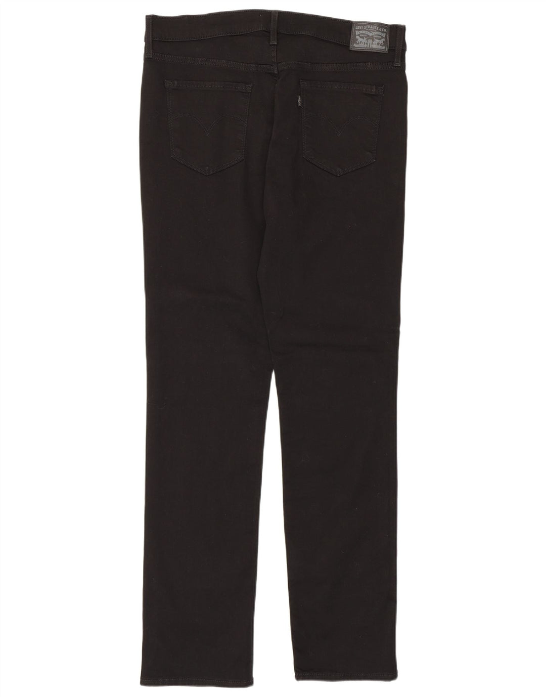Levi's Womens 312 Shaping Slim Jeans W32 L32 Black Cotton