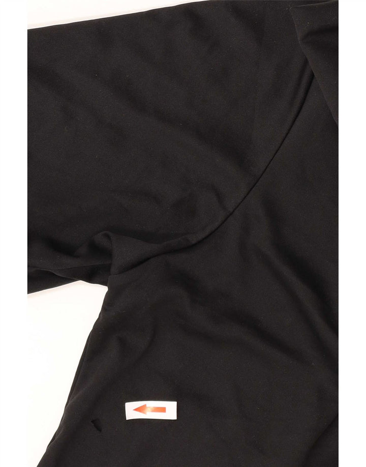 Adidas Mens Climalite T-Shirt Top Small Black Striped