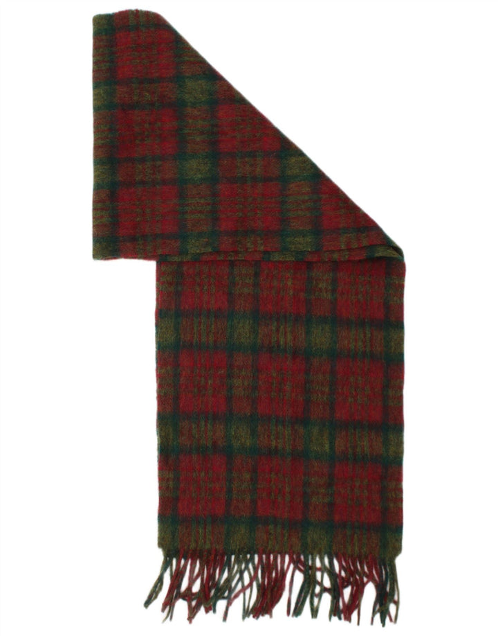 John Hanly&Co Ltd Kvinder rektangel tørklæde One Size Rød Plaid Classic