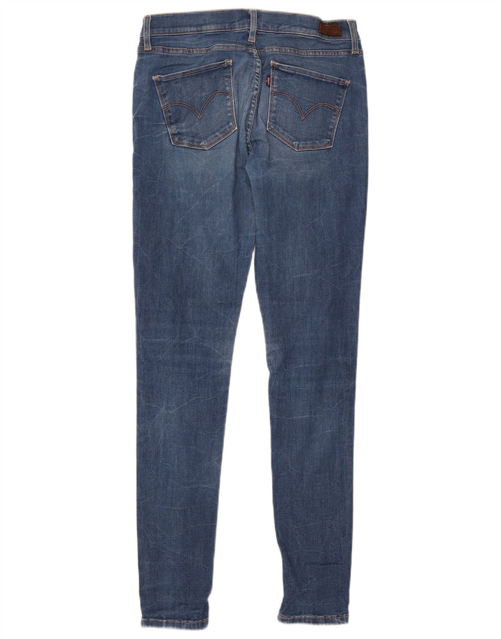 Levi's Womens Skinny Jeans W31 L32 Blue Cotton