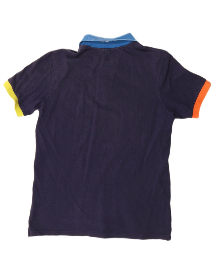 Polo da uomo North Sails Small blu navy color block