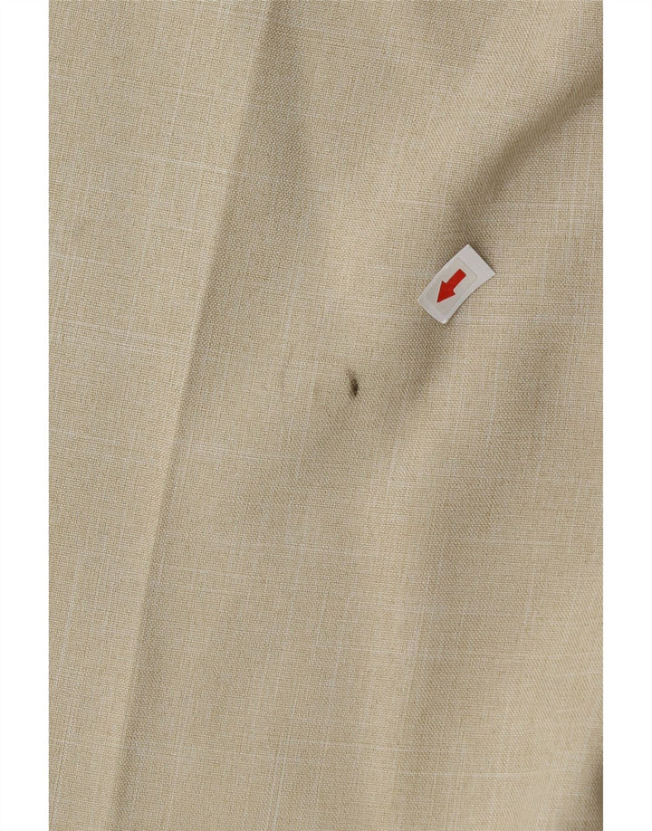 Marks & Spencer Herre Straight Regular Fit Suit Bukser W38 L31 Beige ternet