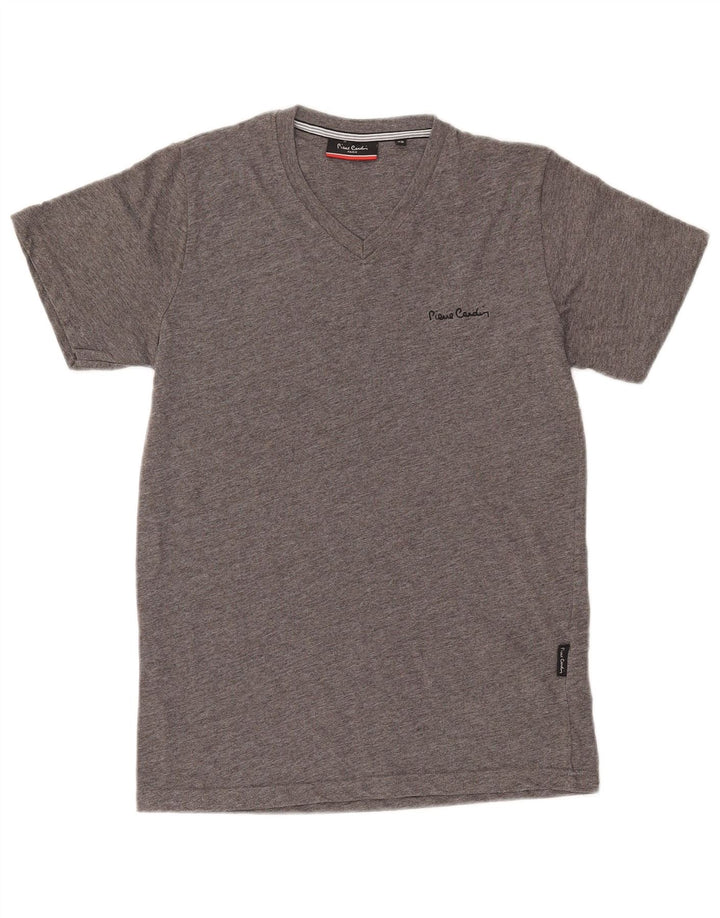 PIERRE CARDIN Ανδρικό T-Shirt Top XS Grey Polyester