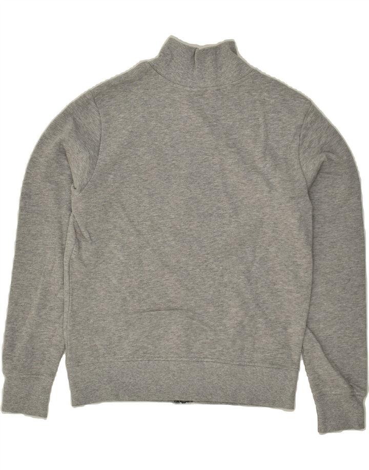 BENETTON Girls Graphic Tracksuit Top Jacket 11-12 Years 2XL Grey Cotton | Vintage Benetton | Thrift | Second-Hand Benetton | Used Clothing | Messina Hembry 