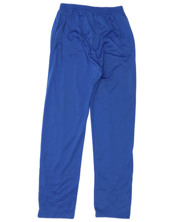Vintage Boys Tracksuit Trousers 15-16 Years XL Blue Polyester