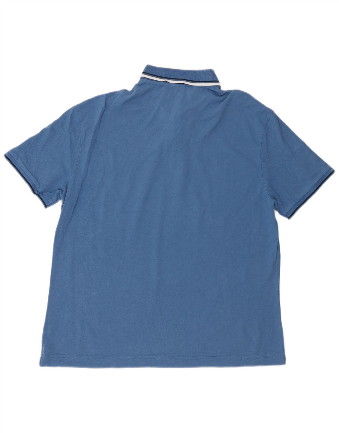 Diadora herre poloshirt 3XL blå stribet