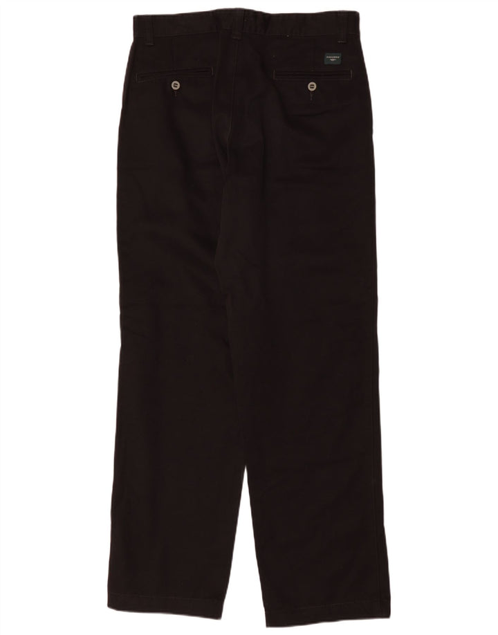 Dockers Mens Khakis Straight Chino Trousers W32 L32 Black