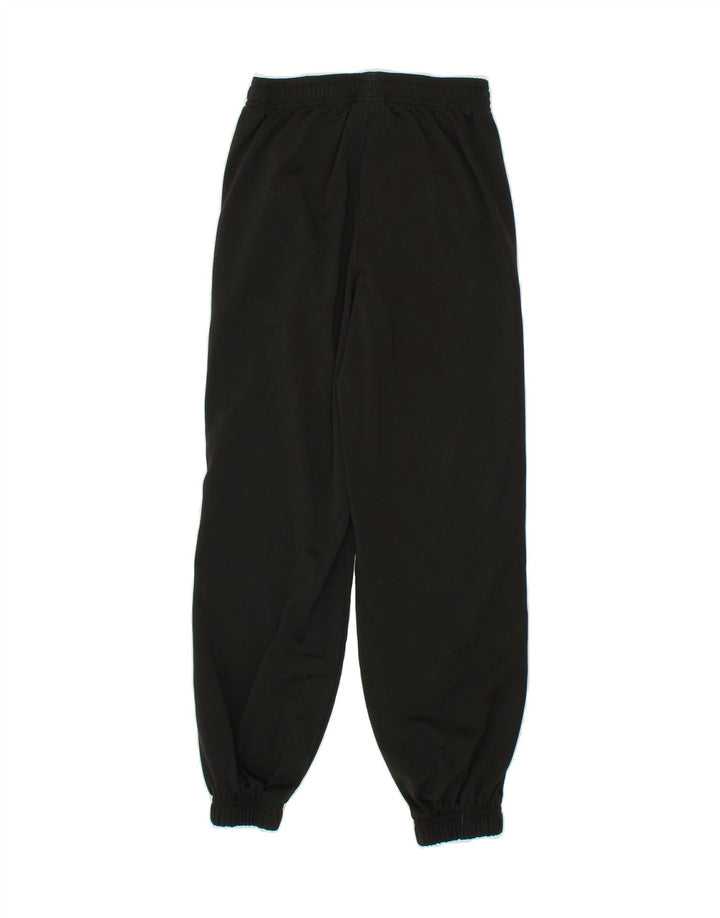 PUMA Boys Tracksuit Trousers Joggers 9-10 Years Medium Black Polyester Vintage Puma and Second-Hand Puma from Messina Hembry 