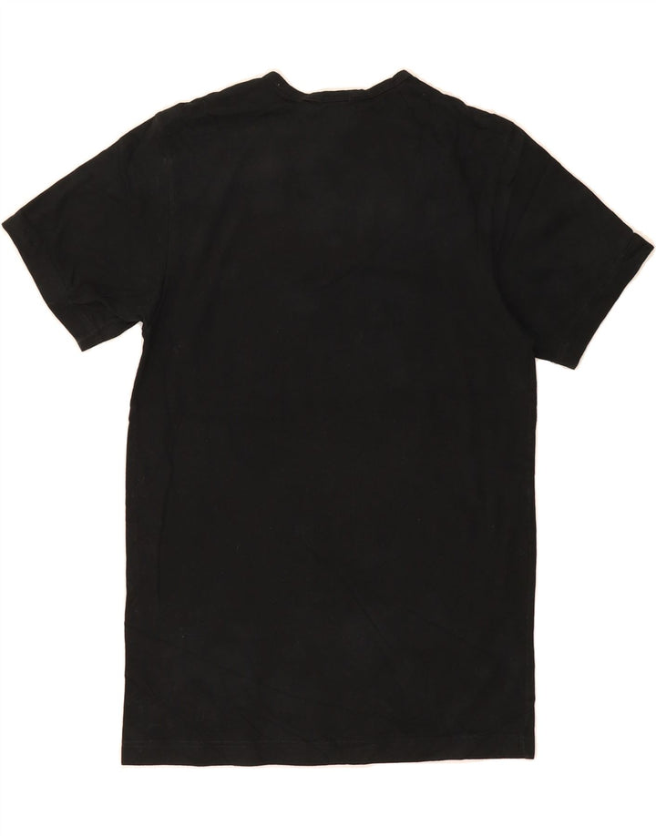 PUMA Womens T-Shirt Top UK 12 Medium Black Cotton Vintage Puma and Second-Hand Puma from Messina Hembry 
