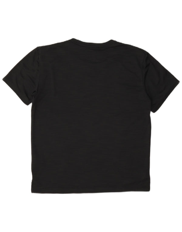 Nike Herre Dri Fit T-shirt Top Medium Sort Flecked Polyester