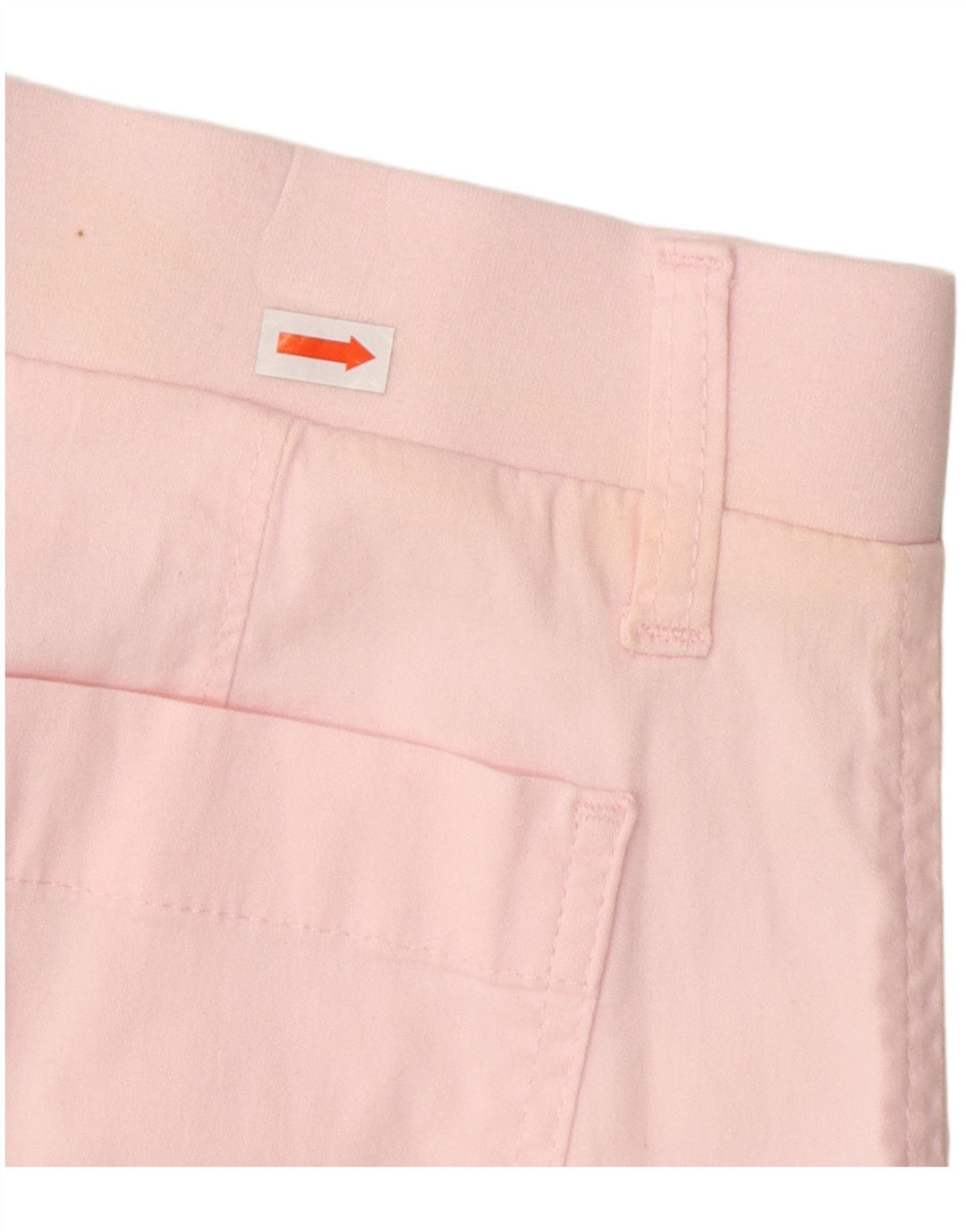LEE Womens Regular Fit Cargo Shorts US 12 Large W34 Pink Cotton