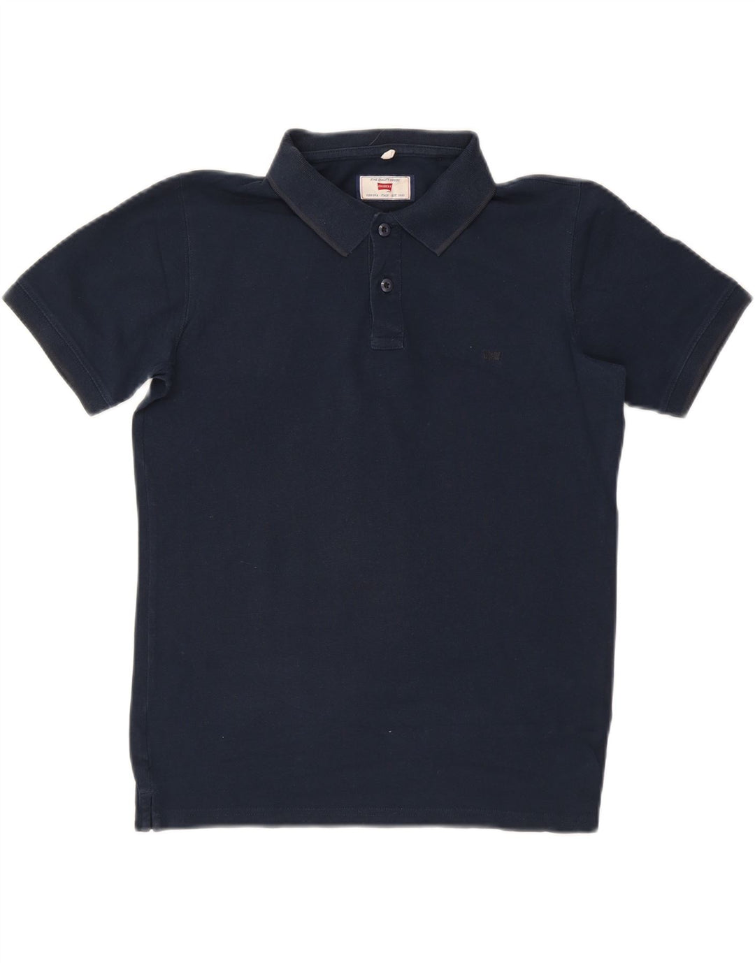 CARRERA Mens Polo Shirt Medium Navy Blue Cotton Vintage Carrera and Second-Hand Carrera from Messina Hembry 