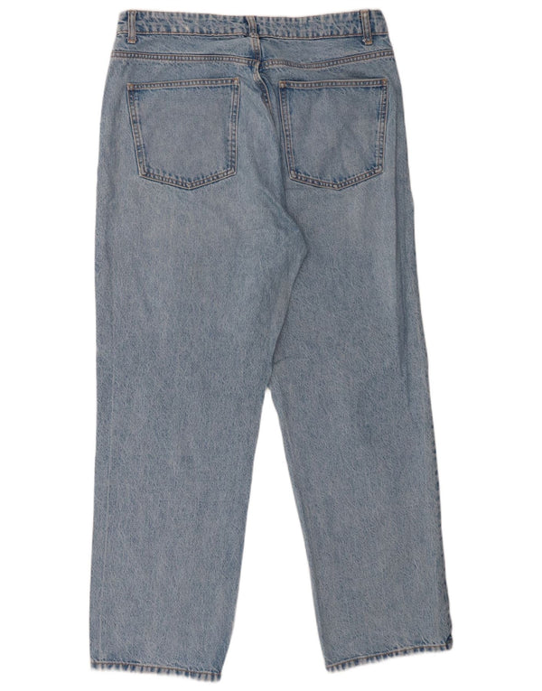 Zara Womens Straight Jeans EU 46 XL W36 L29 Blue