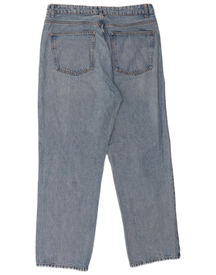 Zara Womens Straight Jeans EU 46 XL W36 L29 Blue