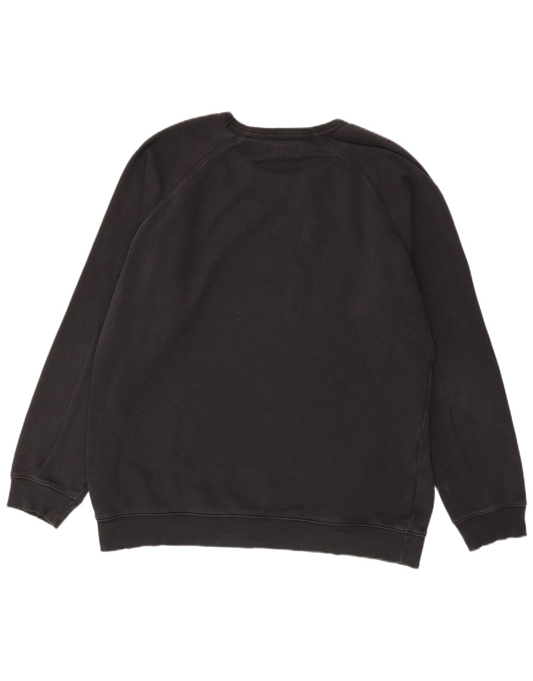 Adidas Mens Graphic Sweatshirt Jumper XL Black Cotton