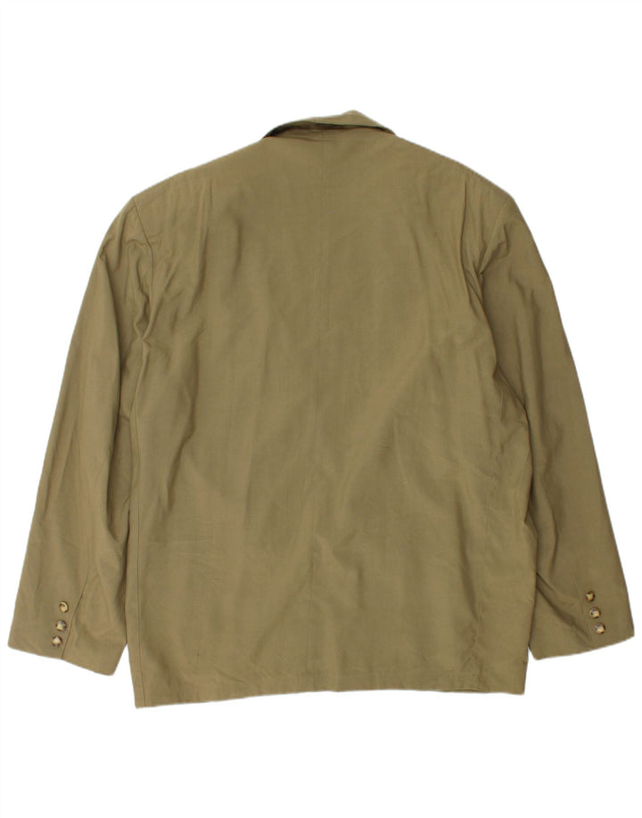 LEGEND Herren-Blazer mit 1 Knopf, UK 42, XL, Khaki