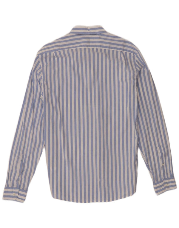 Reiss Chemise Homme Large Bleu Rayé Coton
