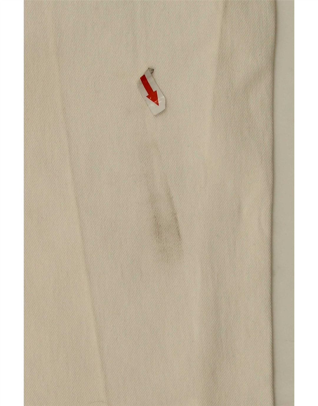 Jeans bootcut slim da donna Blumarine W30 L35 cotone bianco