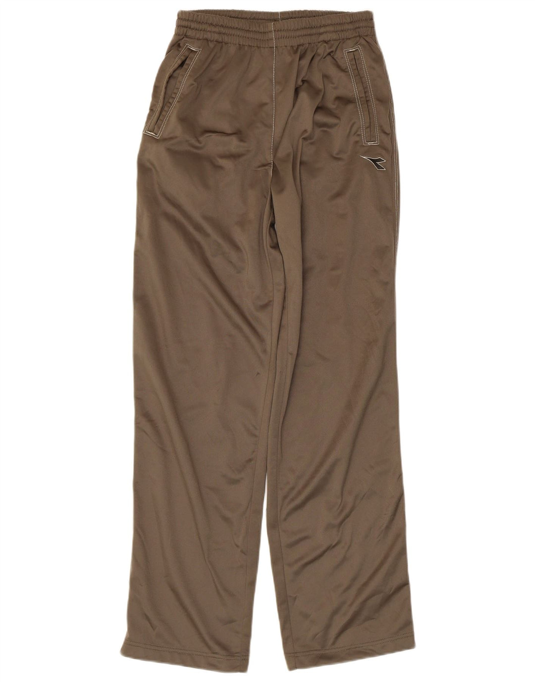 DIADORA Womens Tracksuit Trousers UK 14 Large  Khaki Polyester