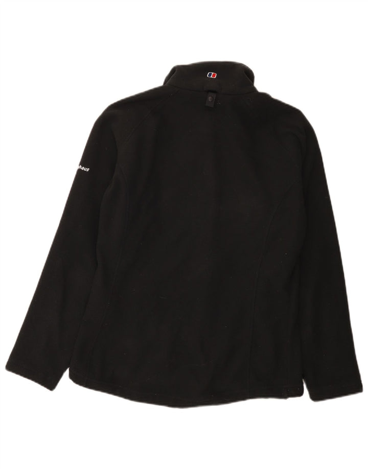 Berghaus Dame Liner Fleece Jacket UK 10 Small Black Polyester