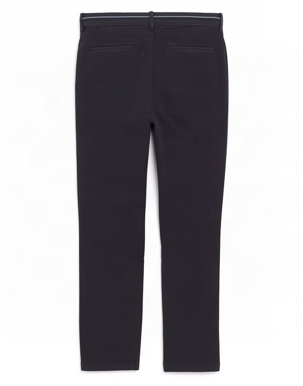Springfield Herre Slim Chino Bukser W32 L30 Marineblå Bomuld