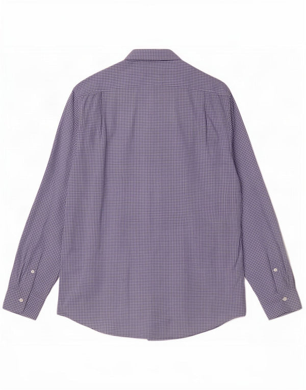Polo Ralph Lauren herreskjorte 2XL blå ternet bomuld