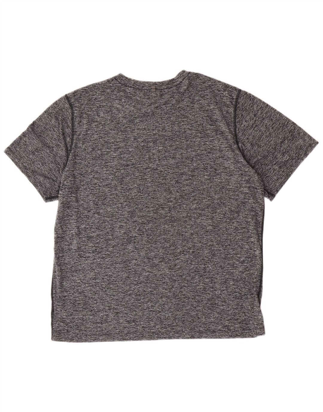 New Balance Mens T-Shirt Top XL Grey Flecked Polyester