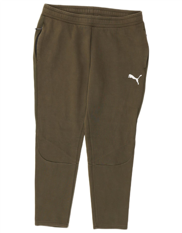 Puma Mens Tracksuit Trousers XL  Khaki