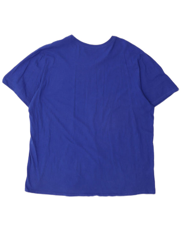 Nike Mens BSBL Graphic Camiseta Top 2XL Algodón Azul