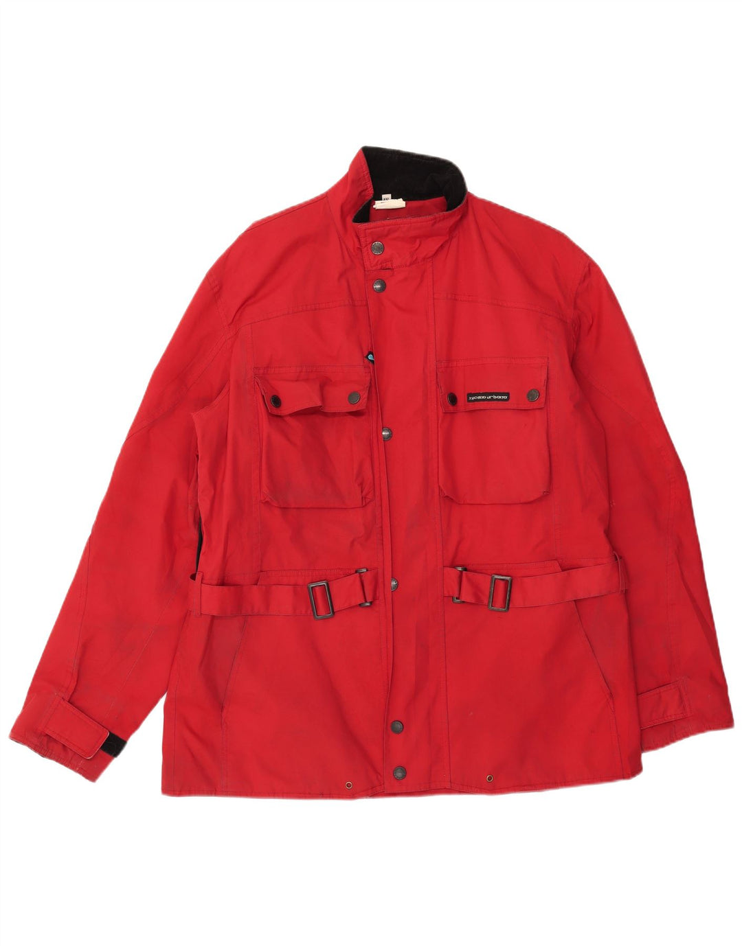 Tucano Urbano Herren Utility Jacke UK 44 2XL Rot Polyester