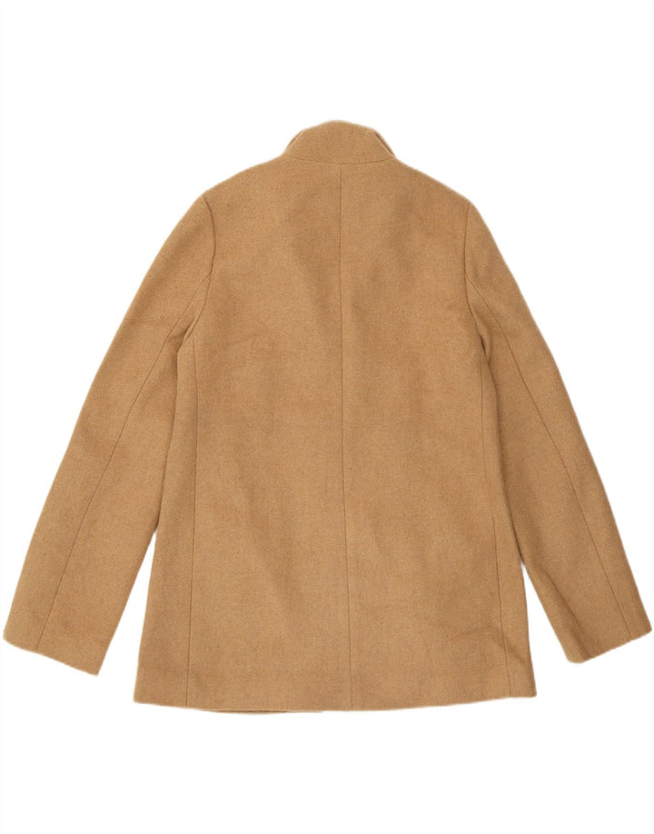 J. CREW Womens Bomber Jacket US 8 Medium Beige Wool Vintage J. Crew and Second-Hand J. Crew from Messina Hembry 
