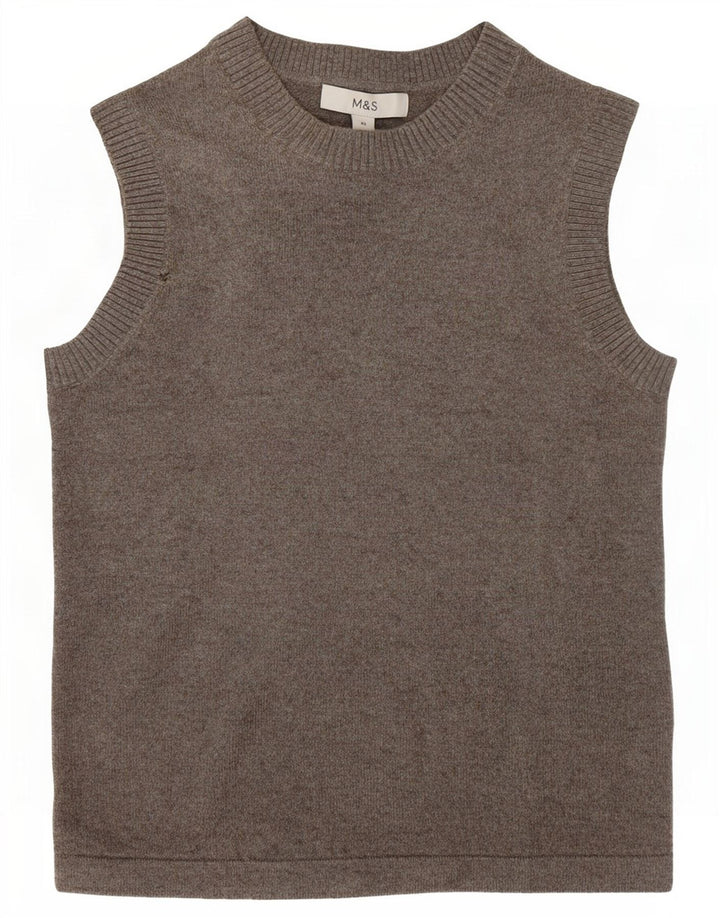 Marks & Spencer Damevest Tank Top UK 6 XS Grå Polyester
