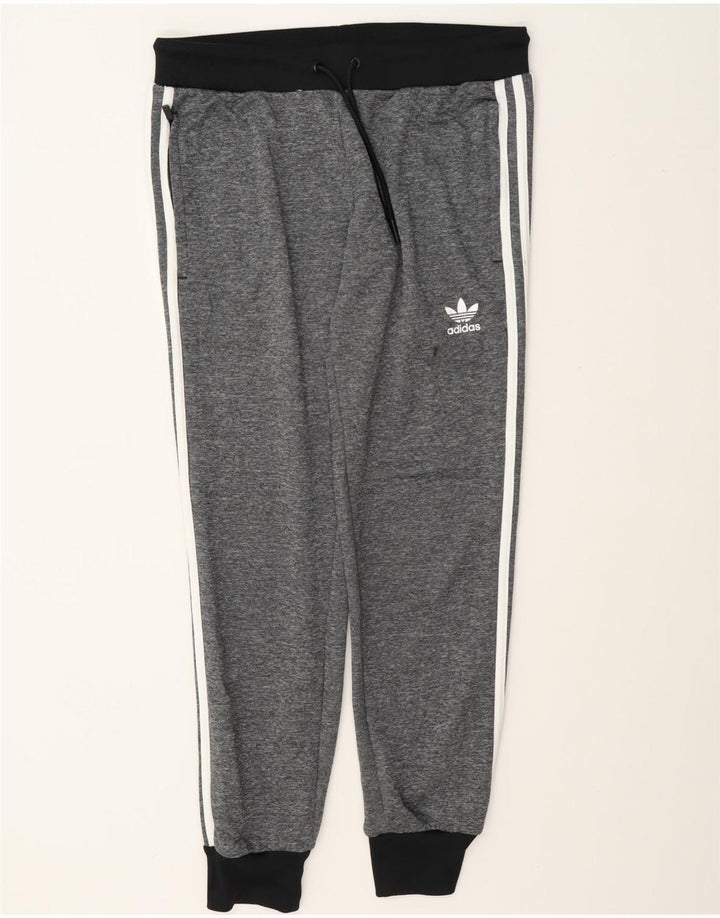 Adidas træningsdragt til kvinder Joggers UK 12 Medium Grey Polyester