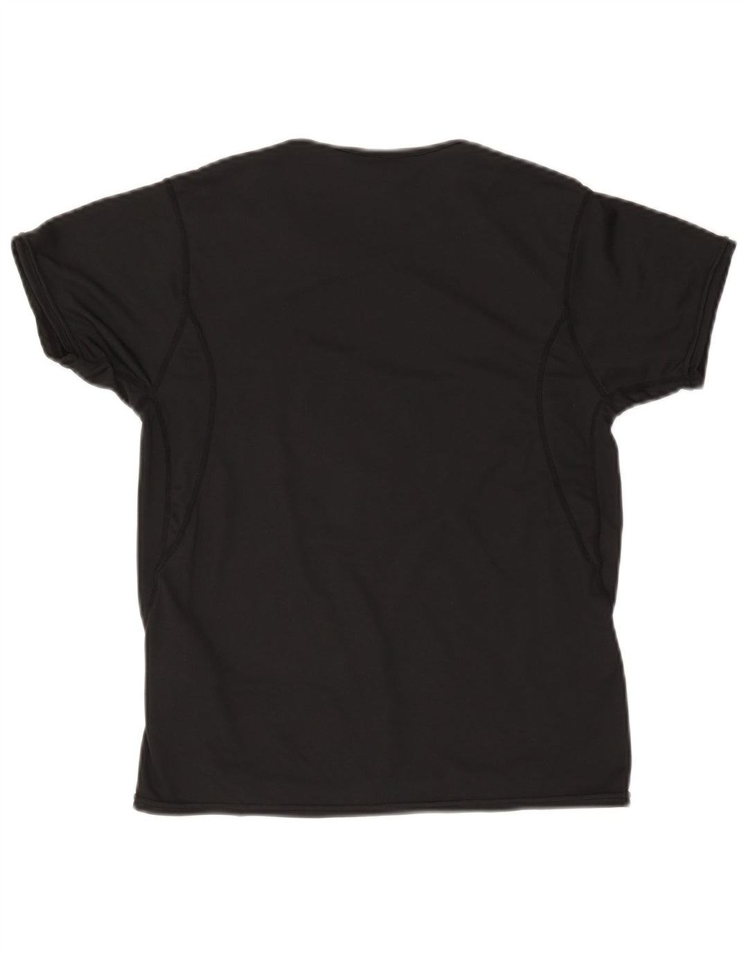 Nike Womens Graphic T-Shirt Top UK 10/12 Medium Black Polyester