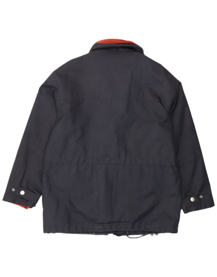 Lotto Mens Windbreaker Jacket UK 42 XL Navy Blue Polyamide