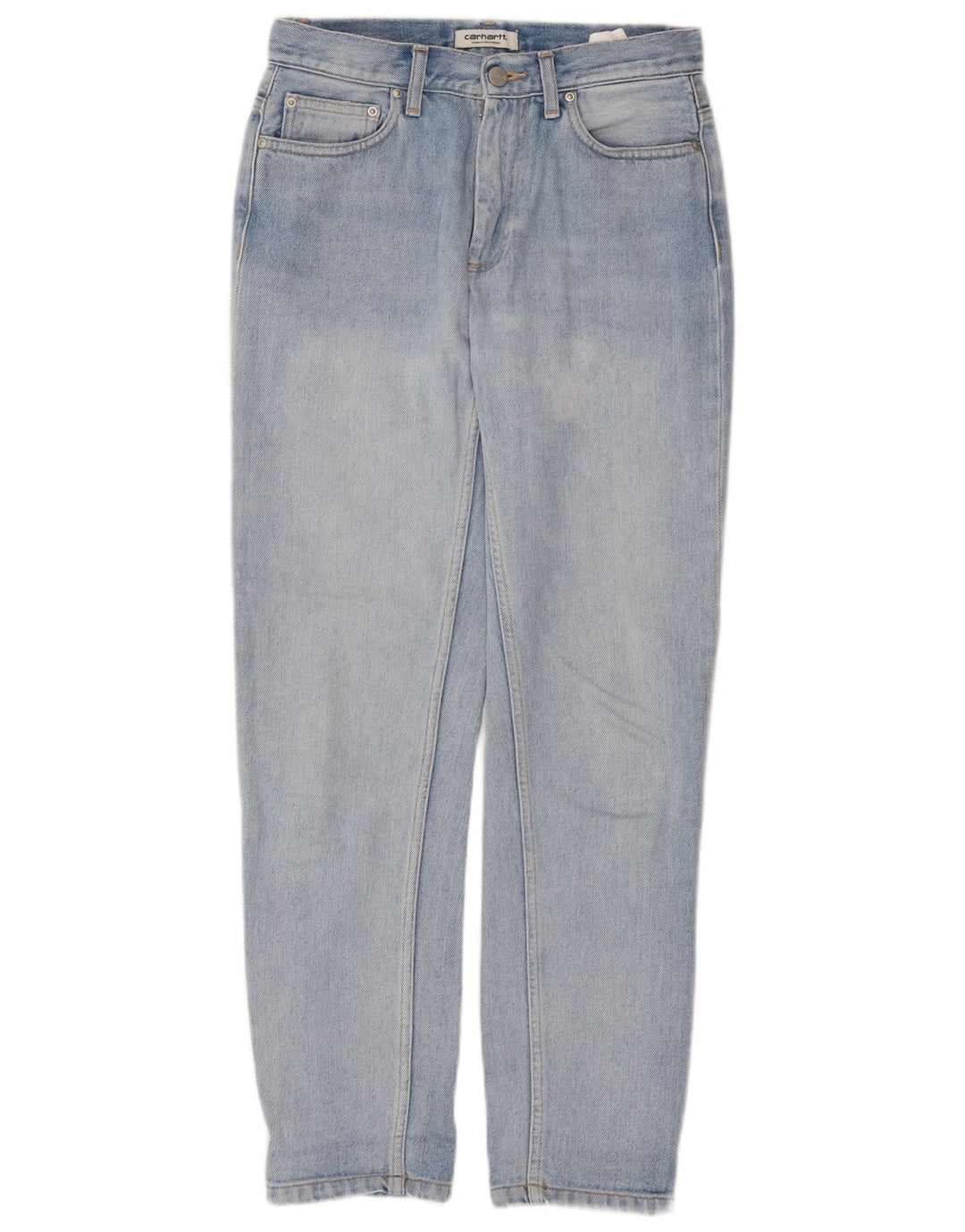 Carhartt Womens Straight Jeans W26 L28 Blue Cotton