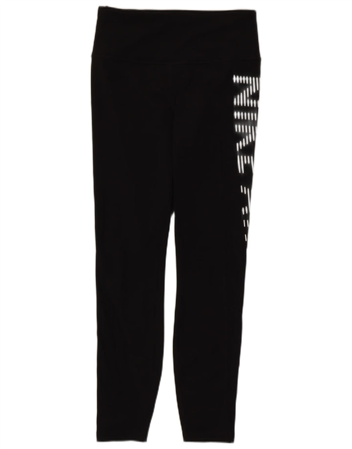 Nike Legging graphique Dri Fit pour femme UK 8 Small Noir