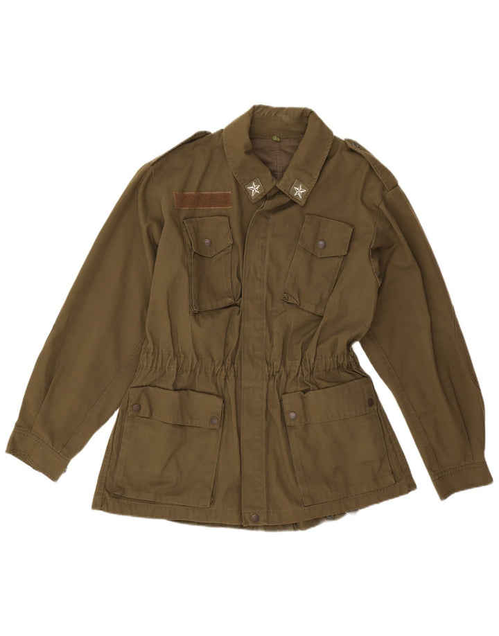 veste militaire homme vintage UK 40 Grand Kaki