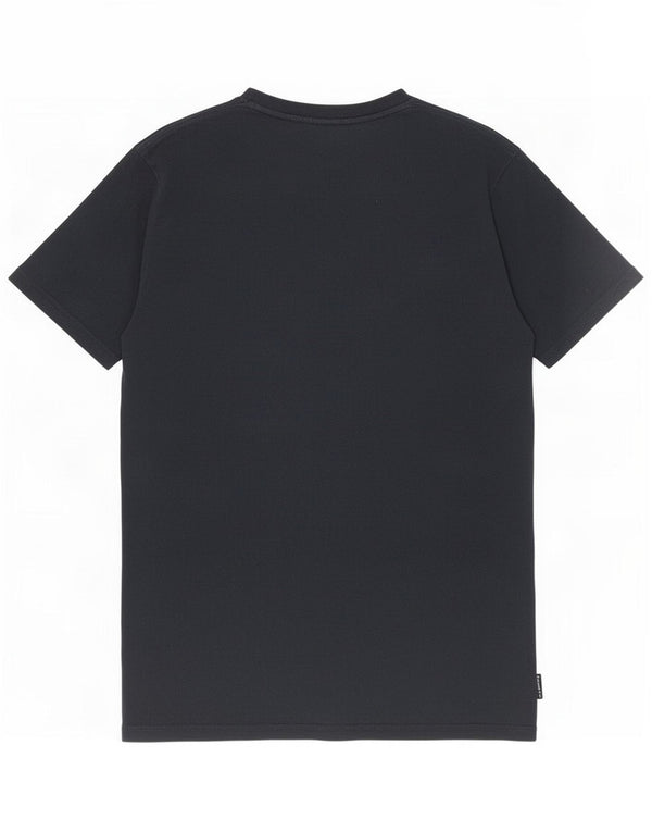 Superdry T-shirt grafica da uomo grande in cotone color block blu navy