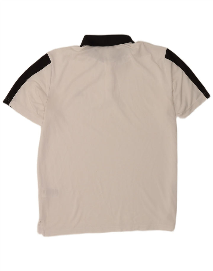 Adidas Polo Homme Grand Blanc Colorblock Polyester