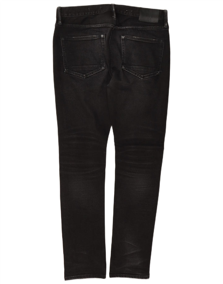 All Saints Mens Cigarette Slim Jeans W32 L32 Grey Cotton