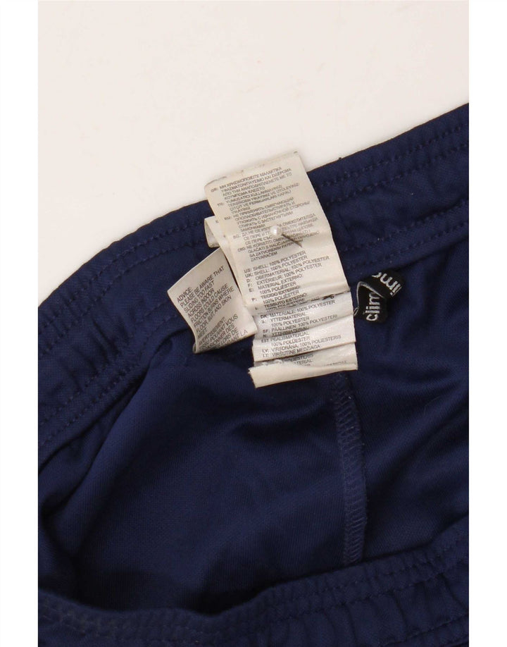 Adidas Mens Climacool Tracksuit Trousers Large Navy Blue Colourblock