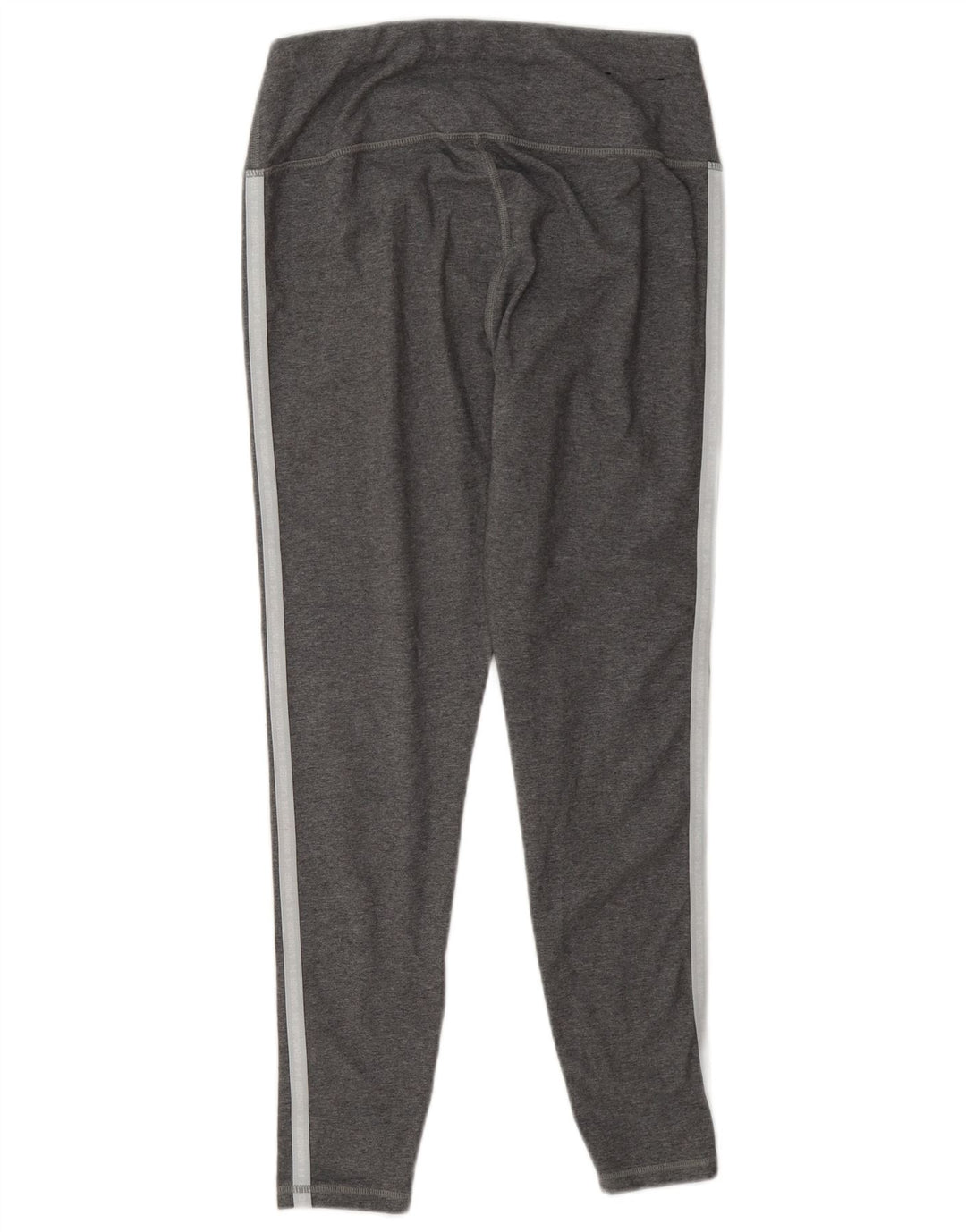 Under Armour Womens Crop Leggings UK 14 Medium Grey Colourblock Cotton