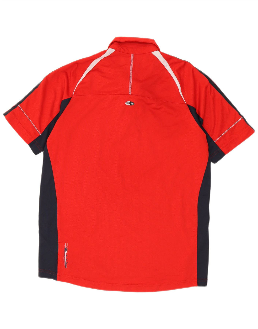 Adidas Mens Clima 365 póló póló Medium Red Colourblock poliészter