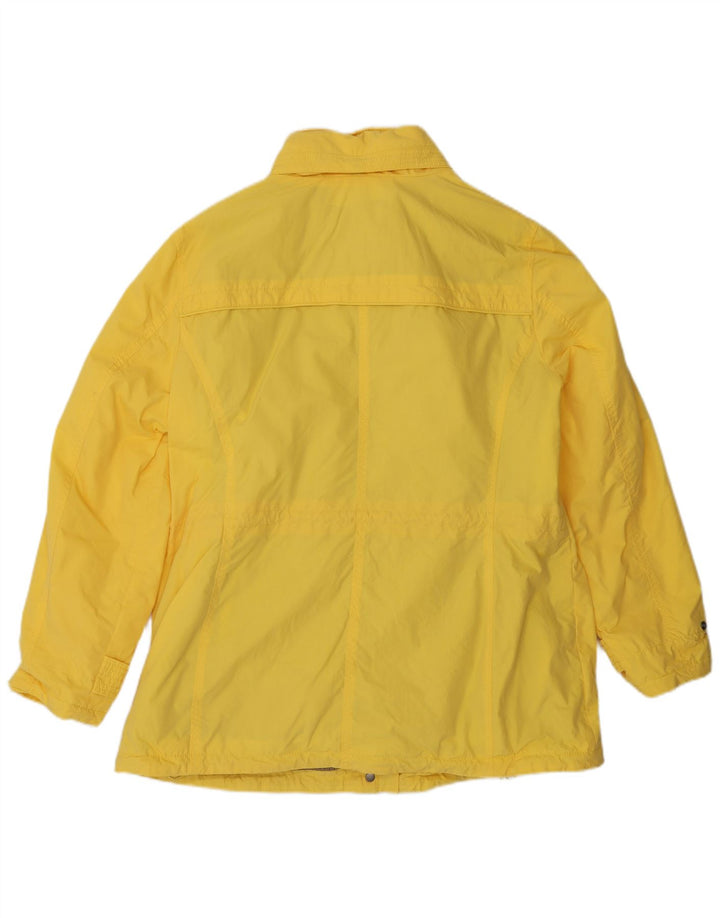 KLEPPER Damen Regenjacke mit Kapuze UK 16 Large Gelb