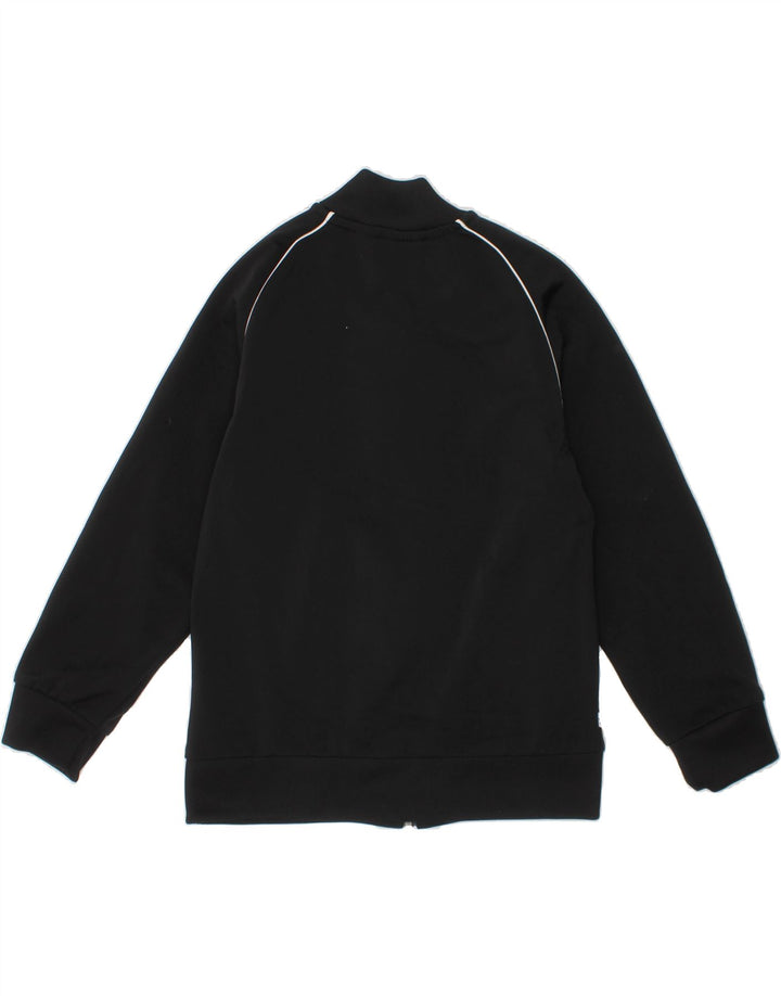 ADIDAS Girls Tracksuit Top Jacket 5-6 Years Black Polyester Vintage Adidas and Second-Hand Adidas from Messina Hembry 