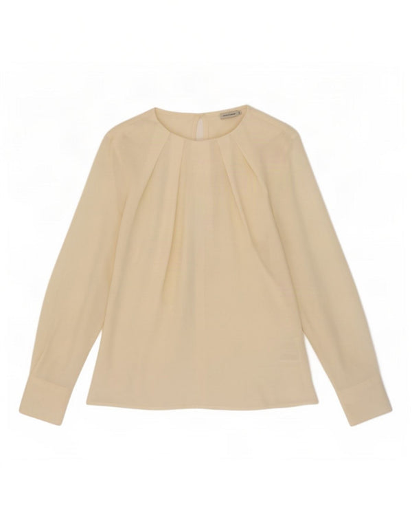 Blusa feminina de manga comprida Henry Cottons Top IT 44 poliéster branco médio