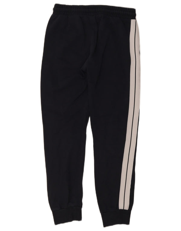 Ellesse Mens Tracksuit Trousers Joggers Medium Navy Blue Colourblock Cotton